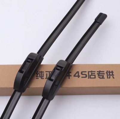 Buy Flexible Black Silicone Wiper Blade All Weather Durability Boneless Wiper Blades online manufacture
