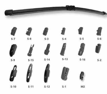 Good price Black Auto Composite Wiper Easy Installation for Quiet and Smooth Functionality online
