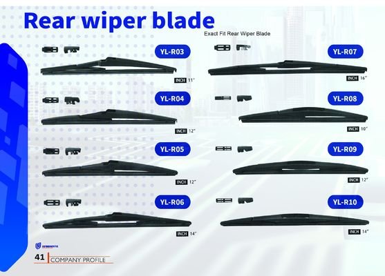 Good price Rubber Rear Window Windshield Wiper for All-Weather Cleaning and Bendable Design online