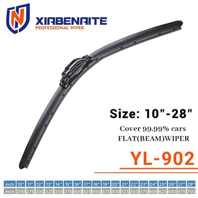 quality Low Noise Black Beam Front Windshield Wiper For All Weather Front Wiper Blades factory