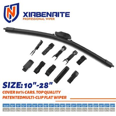 quality Premium Rubber Car Wiper Blades Set - Efficient Wiping in All Weather Conditions factory