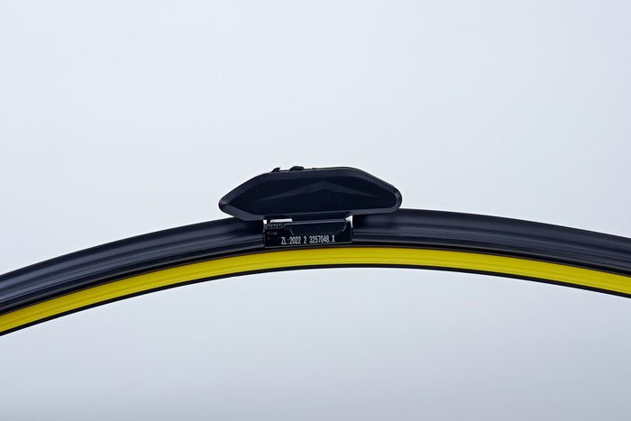 Premium Patented Push-Button Frameless Wiper Blade — Easy to install, highly efficient at cleaning vehicle windows.