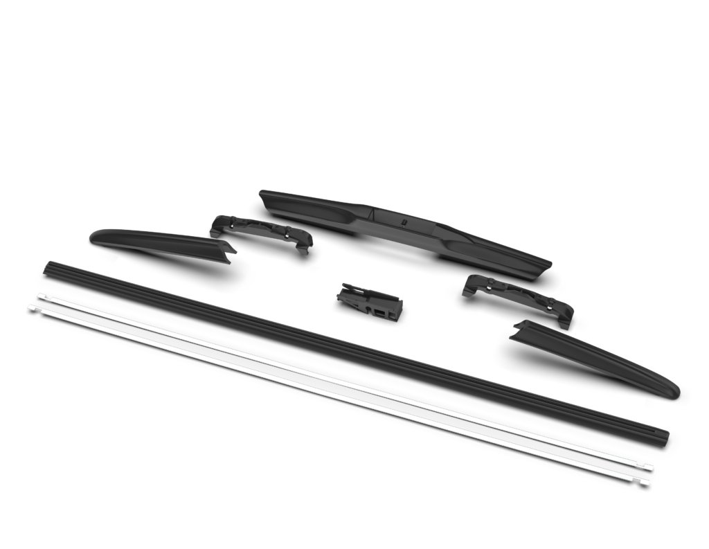 Easy Clip New All-Season 3-Section Car Windshield Wiper Blade